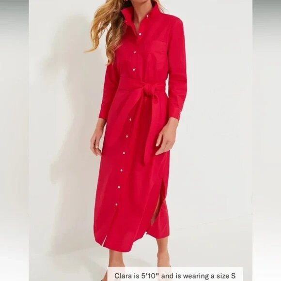 NWT Tuckernuck Chessie Dress Red XXL - RED! And Gorgeous! - Picture 1 of 8